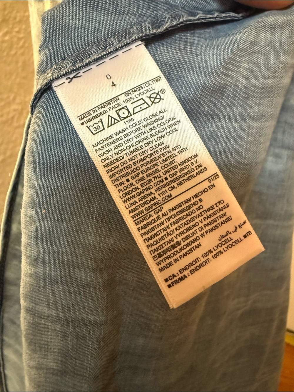 GAP Studio Washed Slip Maxi Dress - Picture 6 of 6